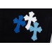 CHROME HEARTS BLUE CROSS PATCH JEANS BLACK