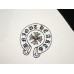 CHROME HEARTS HORSE SHOE LOGO LONGSLEEVE WHITE BLACK