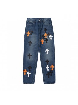 CHROME HEARTS CROW HEARTS JEANS DENIM
