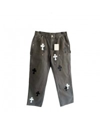 CHROME HEARTS JEANS BROWN