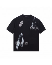 CHROME HEARTS x KIDS SEE GHOSTS T-SHIRT BLACK