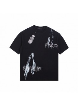 CHROME HEARTS x KIDS SEE GHOSTS T-SHIRT BLACK