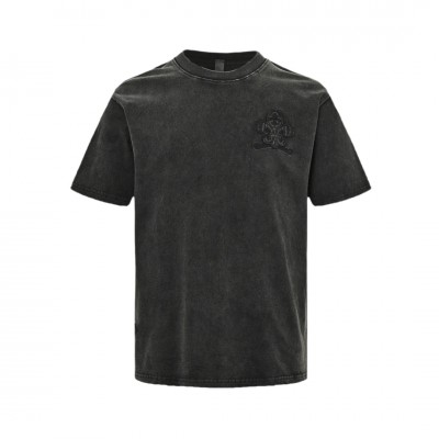 CHROME HEARTS VINTAGE WASHED T-SHIRT DARK GREY