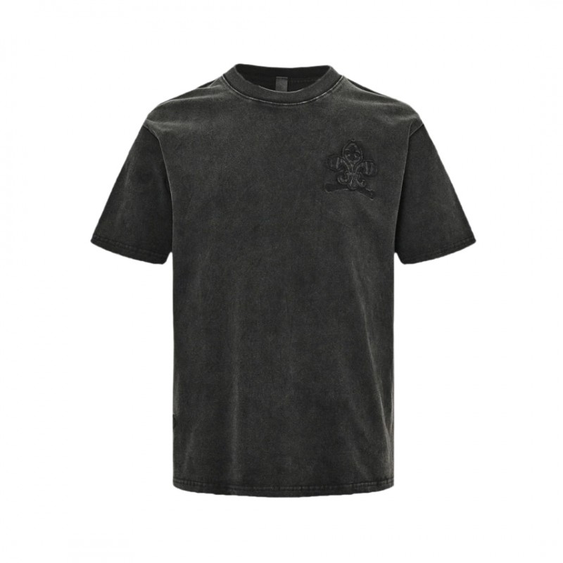 CHROME HEARTS VINTAGE WASHED T-SHIRT DARK GREY