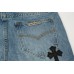 CHROME HEARTS X LEVI'S CROSS PATCH JEANS