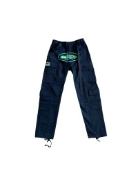CORTEIZ ALCATRAZ CARGO PANTS BLACK/GREEN