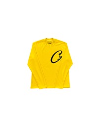 CORTEIZ ALCATRAZ WAFFLE LONGSLEEVE YELLOW