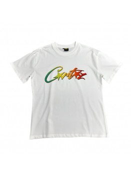 CORTEIZ ALLSTARZ T-SHIRT WHITE RASTA GRADIENT
