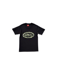 CORTEIZ GRASS ROUND TEE BLACK