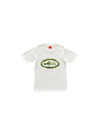 CORTEIZ GRASS ROUND TEE WHITE