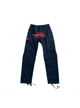 CORTEIZ GUERILLAZ CARGO PANTS RED/BLACK