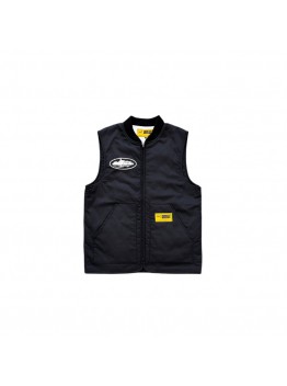 CORTEIZ GUERILLAZ QUILTED VEST BLACK