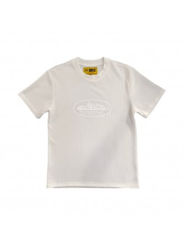 CORTEIZ INSIGNIA WAFFLE TEE WHITE