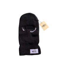 CORTEIZ KNIT BALACLAVA BLACK WHITE