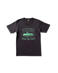 CORTEIZ OG ALCATRAZ TEE BLACK GREEN