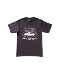 CORTEIZ OG ALCATRAZ TEE BLACK WHITE