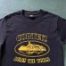 CORTEIZ OG ALCATRAZ TEE BLACK YELLOW