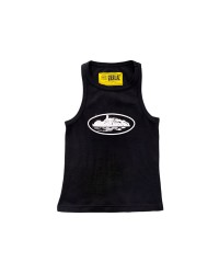 CORTEIZ RTW OG WOMEN'S ALCATRAZ TANK TOP BLACK WHITE