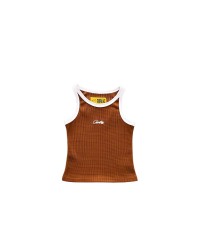 CORTEIZ TANK TOP BROWN WOMEN'S