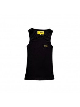 CORTEIZ WAFFLE TANK TOP BLACK