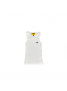 CORTEIZ WAFFLE TANK TOP WHITE