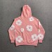 DENIM TEARS COTTON WREATH HOODIE PEACH