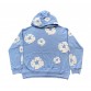 DENIM TEARS COTTON WREATH HOODIE BABY BLUE