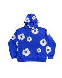 DENIM TEARS COTTON WREATH HOODIE DEEP BLUE