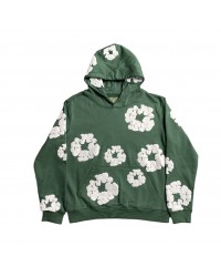 DENIM TEARS COTTON WREATH HOODIE GREEN