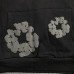 DENIM TEARS COTTON WREATH HOODIE MONOCHROME BLACK