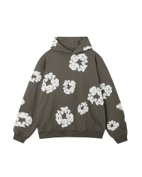 DENIM TEARS COTTON WREATH HOODIE OLIVE