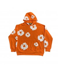 DENIM TEARS COTTON WREATH HOODIE ORANGE