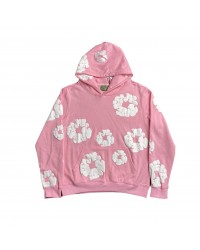 DENIM TEARS COTTON WREATH HOODIE PINK