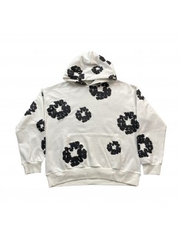 DENIM TEARS COTTON WREATH HOODIE WHITE
