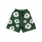 DENIM TEARS COTTON WREATH SHORTS GREEN