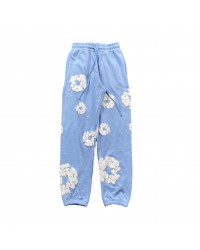 DENIM TEARS COTTON WREATH SWEATPANTS BABY BLUE