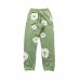 DENIM TEARS COTTON WREATH SWEATPANTS LIGHT GREEN