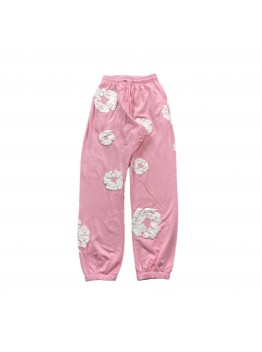 DENIM TEARS COTTON WREATH SWEATPANTS PINK