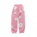 DENIM TEARS COTTON WREATH SWEATPANTS PINK