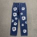 DENIM TEARS x LEVI'S COTTON WREATH JEANS DARK BLUE