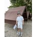 Dior Short Sleeve Button-Up Shirt (White)