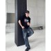 Dior Color Splash Graphic T-Shirt - Black