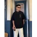Dior Embroidered CD Logo T-Shirt (Black)