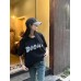 Dior Oversized White Logo Black T-Shirt