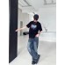 Dior Color Splash Graphic T-Shirt - Black