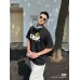 Dior Green Monster Graphic Black T-Shirt