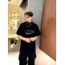 Dior Safety Pin Logo Black T-Shirt
