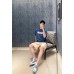 Dior Classic Logo T-Shirt (Blue)