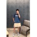 Dior Classic Logo T-Shirt (Blue)