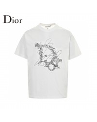 Dior Scribble Design T-Shirt